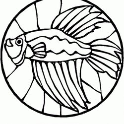 Sterling Get This Printable Stained Glass Coloring Pages Fish Window Drawing Dove Holy Spirit Children Print