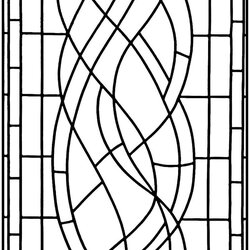 Worthy Stained Glass Coloring Page Free Printable Pages For Kids