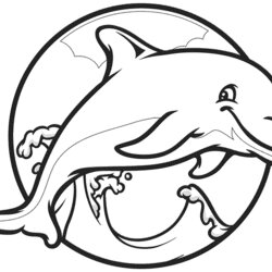 Sublime Print Download My Experience Of Making Dolphin Coloring Pages Small