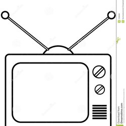 Image Result For Television Printable Coloring Pages Boys Free