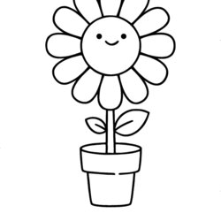 Pin On Flowers Coloring Pages