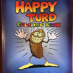 Happy Turd Coloring Book Mouse Studios Scaled