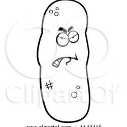 Magnificent Cartoon Of Black And White Mad Turd Character Vector Coloring Stinky Dirty Pages Cory Outlined