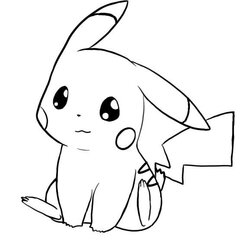 High Quality Cute Coloring Page Free Printable Pages For Kids Pokemon Description Draw How To Step