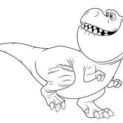 Outstanding The Good Dinosaur Coloring Pages To Download And Print For Free Cartoon
