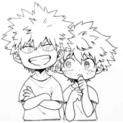 Outstanding Coloring Pages Printable My Hero Academia