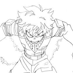 The Highest Quality My Hero Academia Coloring Page Free Printable Pages In