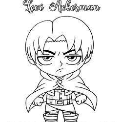 Great Attack On Titan Coloring Pages Free Printable Levi Wonder Day