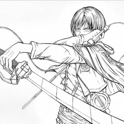 Wizard Attack On Titan Coloring Pages Home