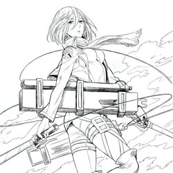 Swell Attack On Titan Coloring Pages At Free Download Printable Color