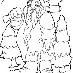 Swell Giant Coloring Pages At Free Printable Medieval Giants Trolls Fantasy Color Troll Kids Castle