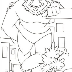 Superb The Giant Coloring Page Download Free For Pages Kids Printable Iron Color James Peach Sheets Giants