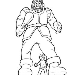 Terrific Giant Coloring Pages