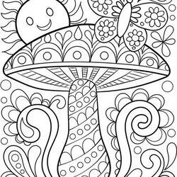 Terrific Free Adult Coloring Pages Detailed Printable For Grown Fun Colouring Google Ups