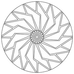 Supreme Coloring Pages For Adults Simple At Free Download Adult Mandala