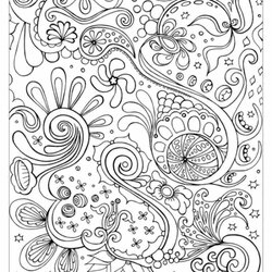 Superb Free Coloring Pages For Adults At Printable Abstract Adult Colouring Sheets Print Books Kids Simple