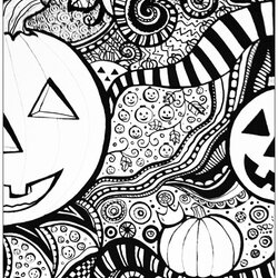 Capital Pin On Beginning School Year Halloween Coloring Pages Adult Sheet October Drawing Adults Colouring