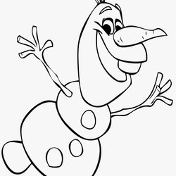 Swell Olaf Coloring Pages Home