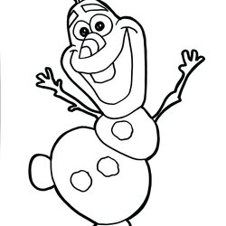 Preeminent Free Printable Olaf Coloring Pages