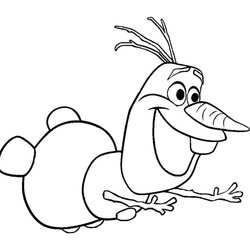 Fine Olaf Coloring Pages Best For Kids Fun