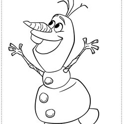 Champion Olaf Coloring Pages Best For Kids Page Pictures