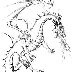 Fantastic Free Printable Adult Dragon Coloring Pages Home Colouring Adults Kids Popular
