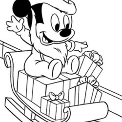 Perfect Disney Coloring Pages Christmas Picture