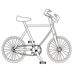 Supreme Bike Coloring Pages Home Cycle Bicycle Comments Library