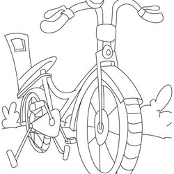 The Highest Quality Bike Coloring Pages Home Bicycle Kids Sheets Sheet Small Activities Summer Worksheet