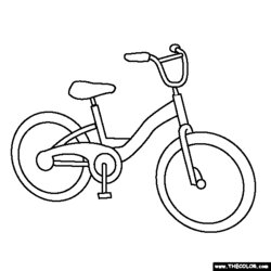 Champion Bike Coloring Pages Printable Bicycle Toys Bikes Kids Color Girls Duck Colouring Worksheets Craft