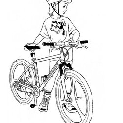 Very Good Bicycle Coloring Pages To Download And Print For Free