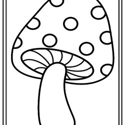 Splendid Free Mushroom Coloring Pages At Download Printable Color Print