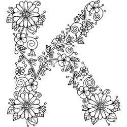 Marvelous Letter Coloring Pages Alphabet Educational Of Printable
