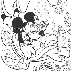 Colour Me Beautiful Mickey Friends Colouring Pages Posted Am