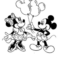 Legit Baby Mickey Mouse And Friends Coloring Pages At Free Printable Minnie Color Print