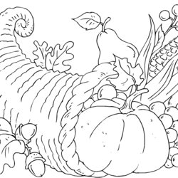 Thanksgiving Day Coloring Pages For Printable Free