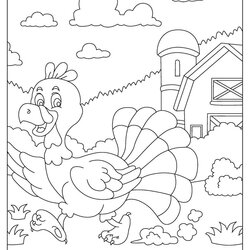 Free Thanksgiving Coloring Pages Book For Download Printable Page