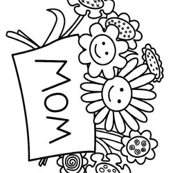 Capital Happy Birthday Mom Coloring Pages Free Printable