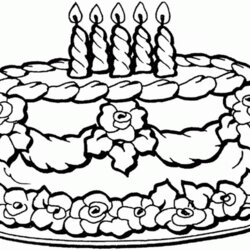 Legit Free Happy Birthday Mom Printable Coloring Pages Download Cake Library Clip