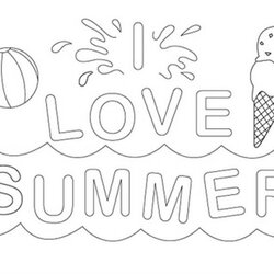 Outstanding Get This Printable Summer Coloring Pages Online Summertime Fit