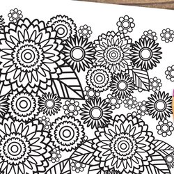 Superb Stress Relief Coloring Pages