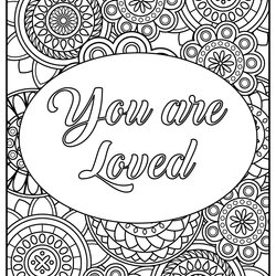 Preeminent Stress Relief Coloring Pages Updated
