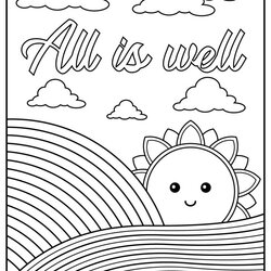 Stress Relief Coloring Pages Free Tranquility