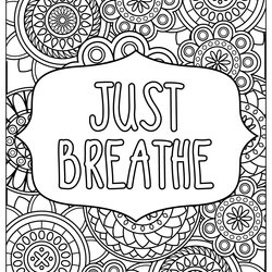 Wizard Stress Relief Coloring Pages Updated Breathe