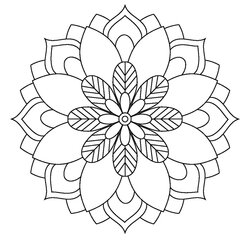 Great Benefits Of Stress Relief Coloring Pages Mandalas Anxiety