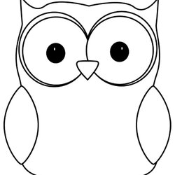 Brilliant Cute Owl Coloring Pages Home Popular