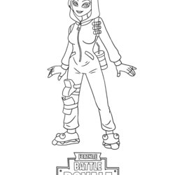 Coloring Pages Print And Color Skin Battle Printable Girls Easy Boys