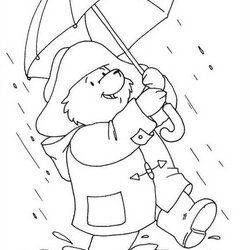 Wonderful Free Rainy Day Coloring Pages Download