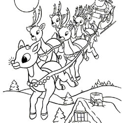 Very Good Crafts And Worksheets For Preschool Toddler Kindergarten Coloring Christmas Reindeer Pages Santa
