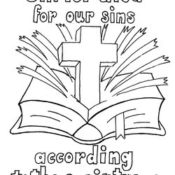 Superb Holy Bible Coloring Page At Free Printable Pages Color Print Kids Sparks Verse Corinthians Children